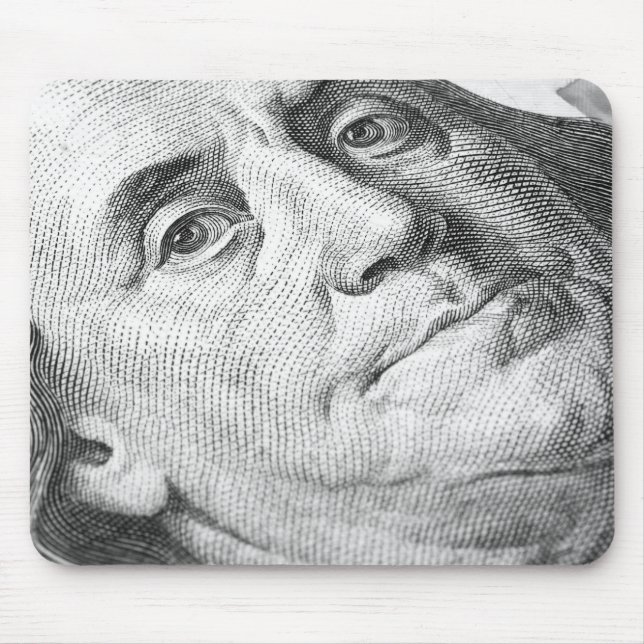 USA dollars Mouse Mat (Front)