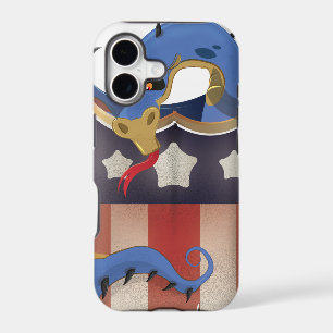USA Dragon Vintage Shield