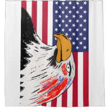 USA Drawing of an Eagle