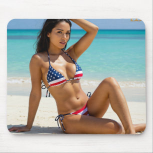 USA Dream Girl 8 Mouse Mat