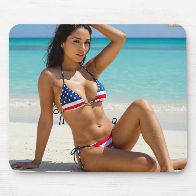 USA Dream Girl 8 Mouse Mat (Front)