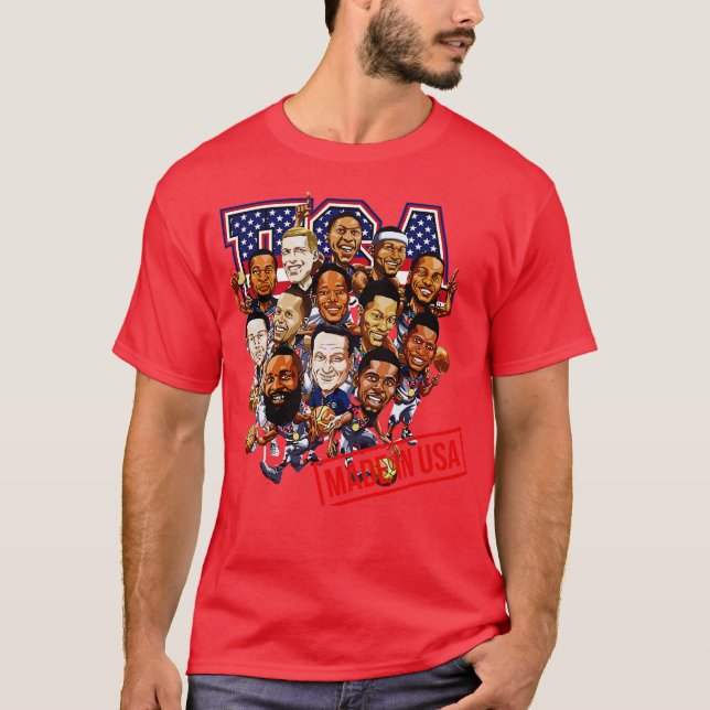 USA Dream Team T-Shirt (Front)