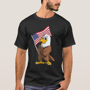 Usa Eagle American Flag Us T-Shirt