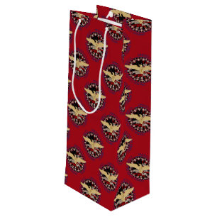 USA Eagle and Flag, Red-Blue-Wine Gift Bag