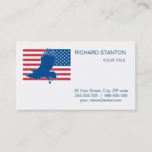 USA eagle Business Card