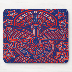 USA Eagle Democratic Patriot Mouse Mat
