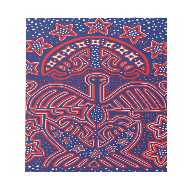 USA Eagle Democratic Patriot Notepad (Front)