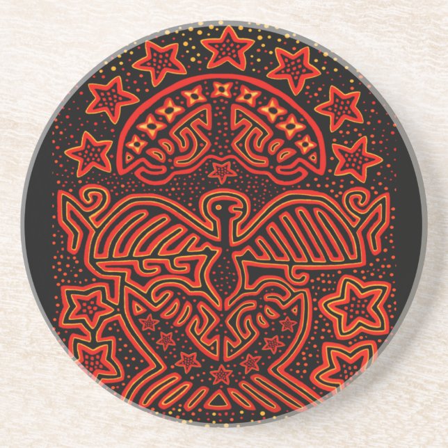 USA EAGLE PATRIOT - FIGHT FOR DEMOCRACY! COASTER (Front)
