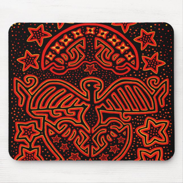 USA EAGLE PATRIOT - FIGHT FOR DEMOCRACY! MOUSE MAT (Front)