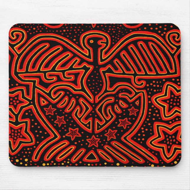 USA EAGLE PATRIOT - FIGHT FOR DEMOCRACY! MOUSE MAT (Front)