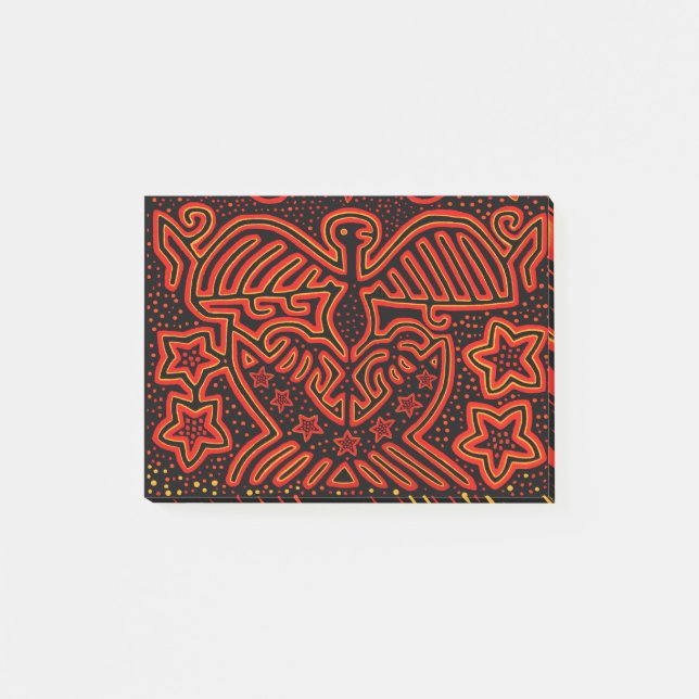 USA EAGLE PATRIOT - FIGHT FOR DEMOCRACY! POST-IT NOTES (Front)