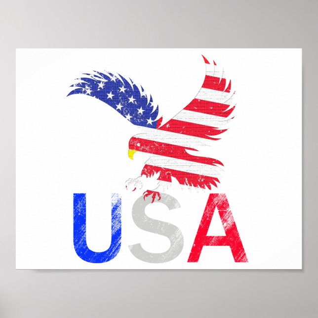 USA Eagle Poster (Front)