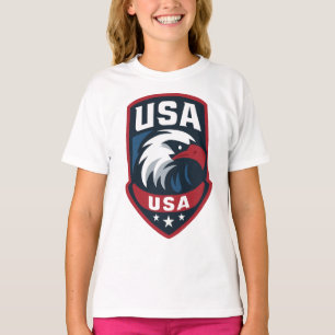 USA Eagle Sports Crest T-Shirt