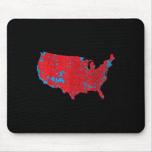Usa Election Map 2024 President Trump Republican R Mouse Mat