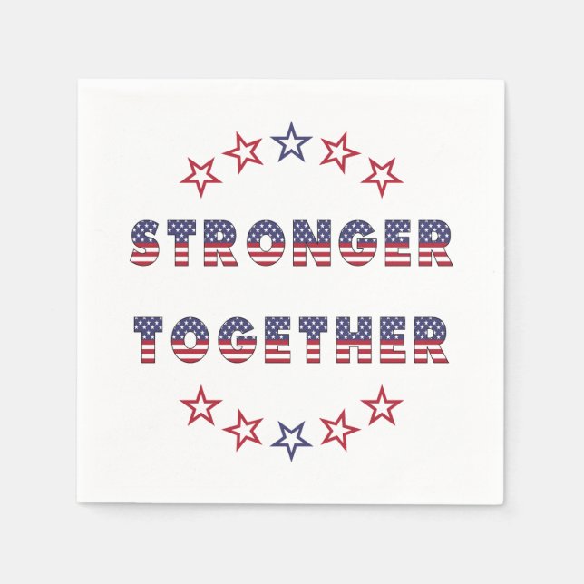 USA Elections Party Collection! Napkin (Front)