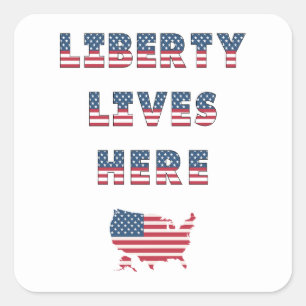 USA Elections Party Collection! Square Sticker