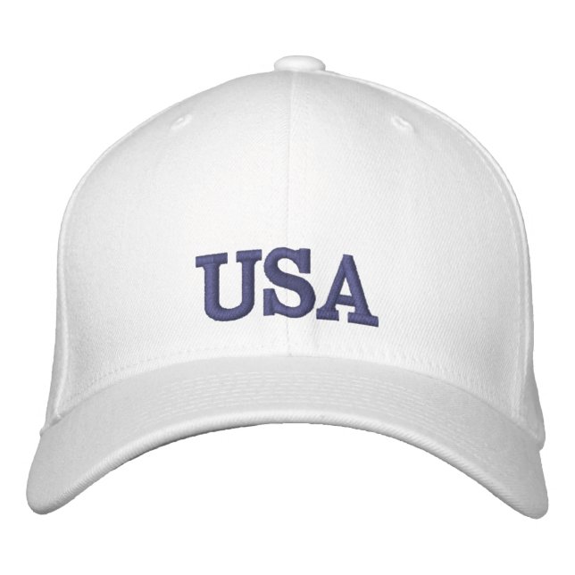 USA EMBROIDERED HAT (Front)