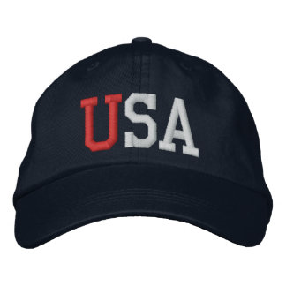 USA EMBROIDERED HAT