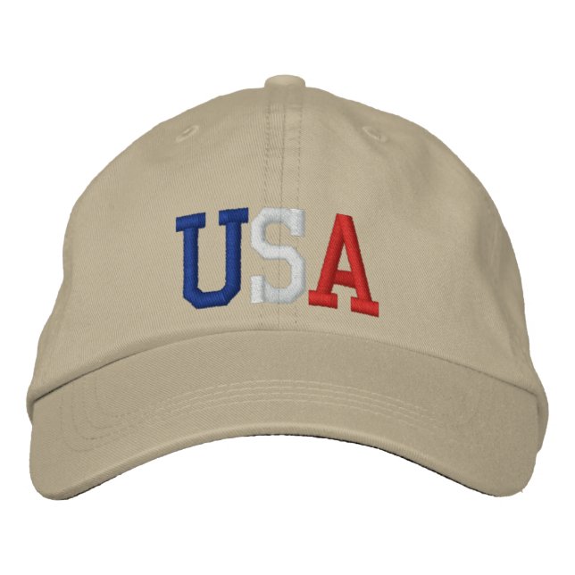USA embroidered hat (Front)