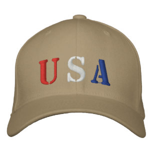 USA EMBROIDERED HAT