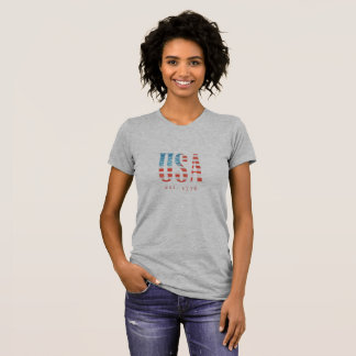 USA Est. 1776 American Flag Shirt