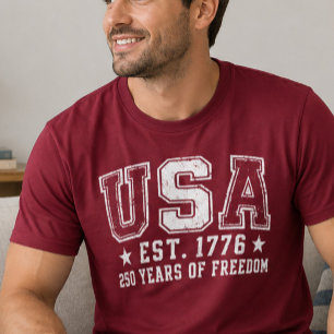 USA Est 1776 Freedom Shirt