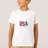 USA Established 1776 American 250th Anniversary