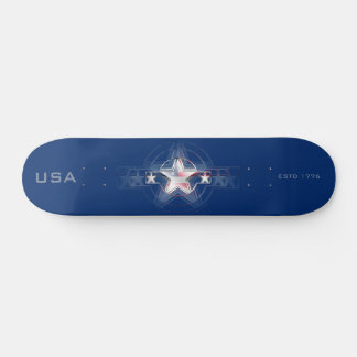 USA Estd. 1776 Skateboard