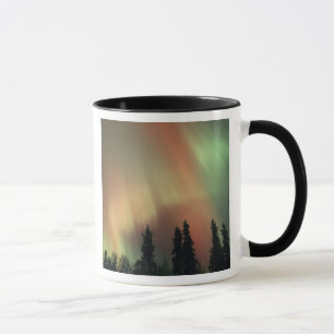 USA, Fairbanks area, Central Alaska, Aurora 3 Mug