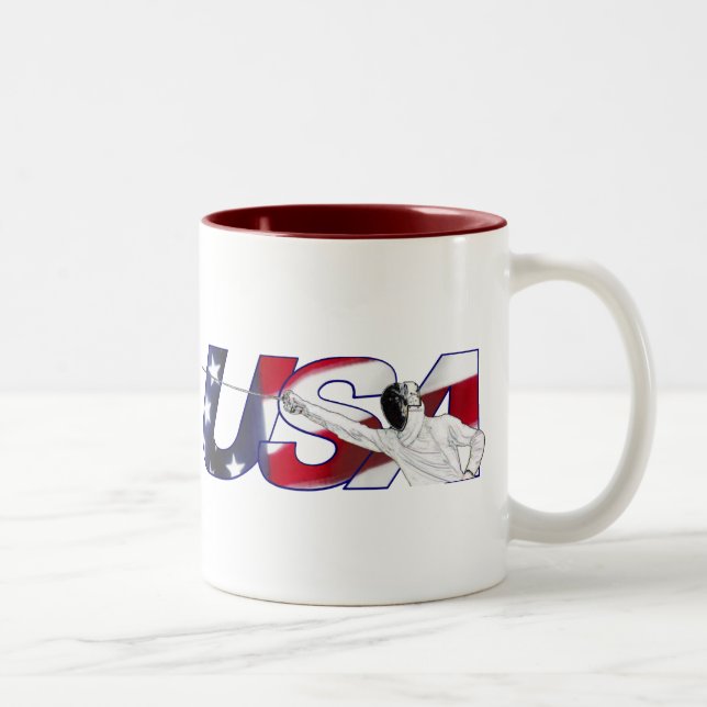 USA Fencing Mug (Right)