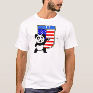 USA Fencing Panda T-Shirt