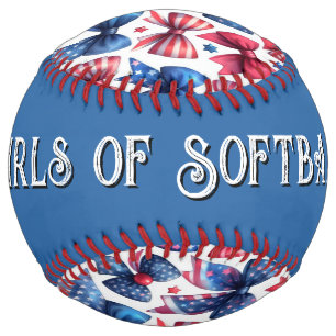 USA Field Day Bows (customise) Softball