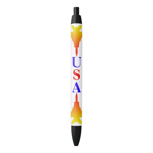 Usa Fighter Jet Pen (Front Vertical)