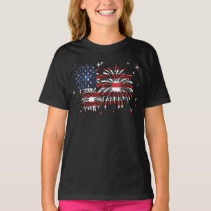 USA fireworks Independence day T-Shirt