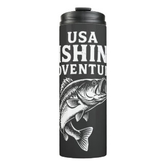USA Fishing Adventure  Thermal Tumbler