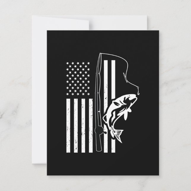 Usa Fishing Flag For Fisherman (Front)