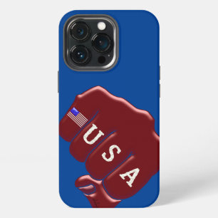 USA Fist Bump with the American flag Case-Mate iPh iPhone 13 Pro Case