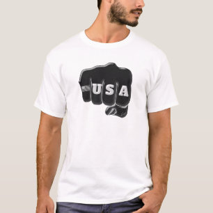 USA Fist Bump with the American flag T-Shirt