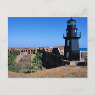 USA, FL, Florida Keys, Fort Jefferson, 1846, 2 Postcard