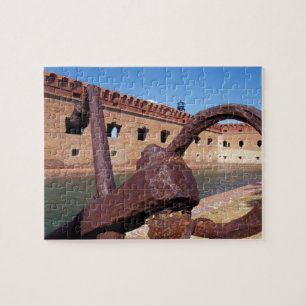 USA, FL, Florida Keys, Fort Jefferson, 1846, Jigsaw Puzzle