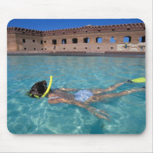USA, FL, Florida Keys, Fort Jefferson, 1846, Mouse Mat