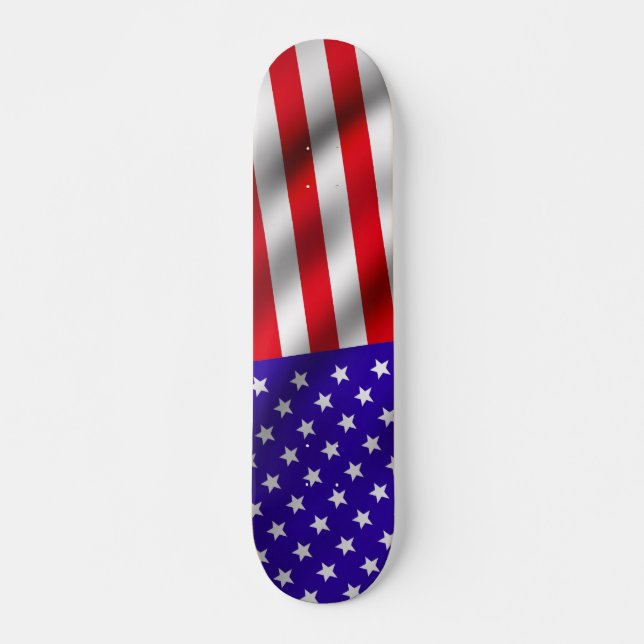 USA flag 3 Skateboard (Front)
