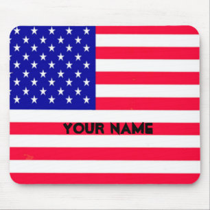 USA Flag 4th July  Mouse Mat