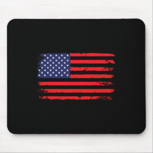 Usa Flag 4th Of July American Flag United States O Mouse Mat