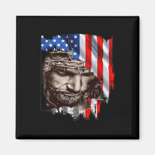 Usa Flag 4th Of July Independence Day Patriotic Magnet