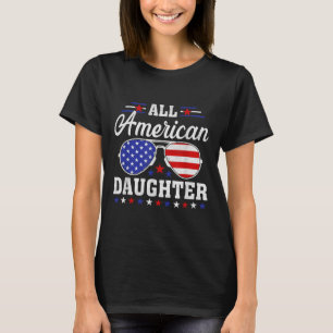 Usa Flag 4th Of July Matching Family All American T-Shirt