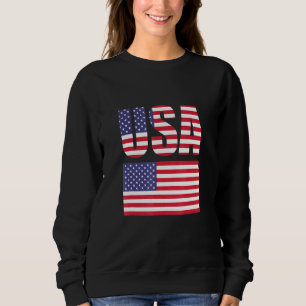 Usa Flag 4th Of July Memorial Day Sweatshirt