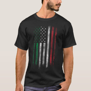 Usa Flag 4th Of July Patriotic American Italian Fl T-Shirt