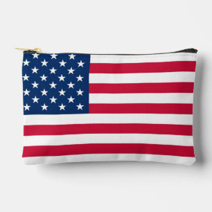 USA Flag Accessory Pouch