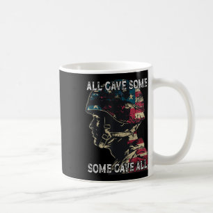 Usa Flag All Gave Some American Armed Forces Memor Coffee Mug